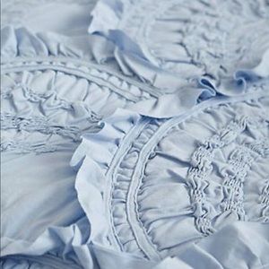 Anthropologie Bedding - Anthropologie Sky Blue Rivulets Queen Bedding Ste Anthropologie Bedding - Anthropologie Sky Blue Rivulets Queen Bedding Ste